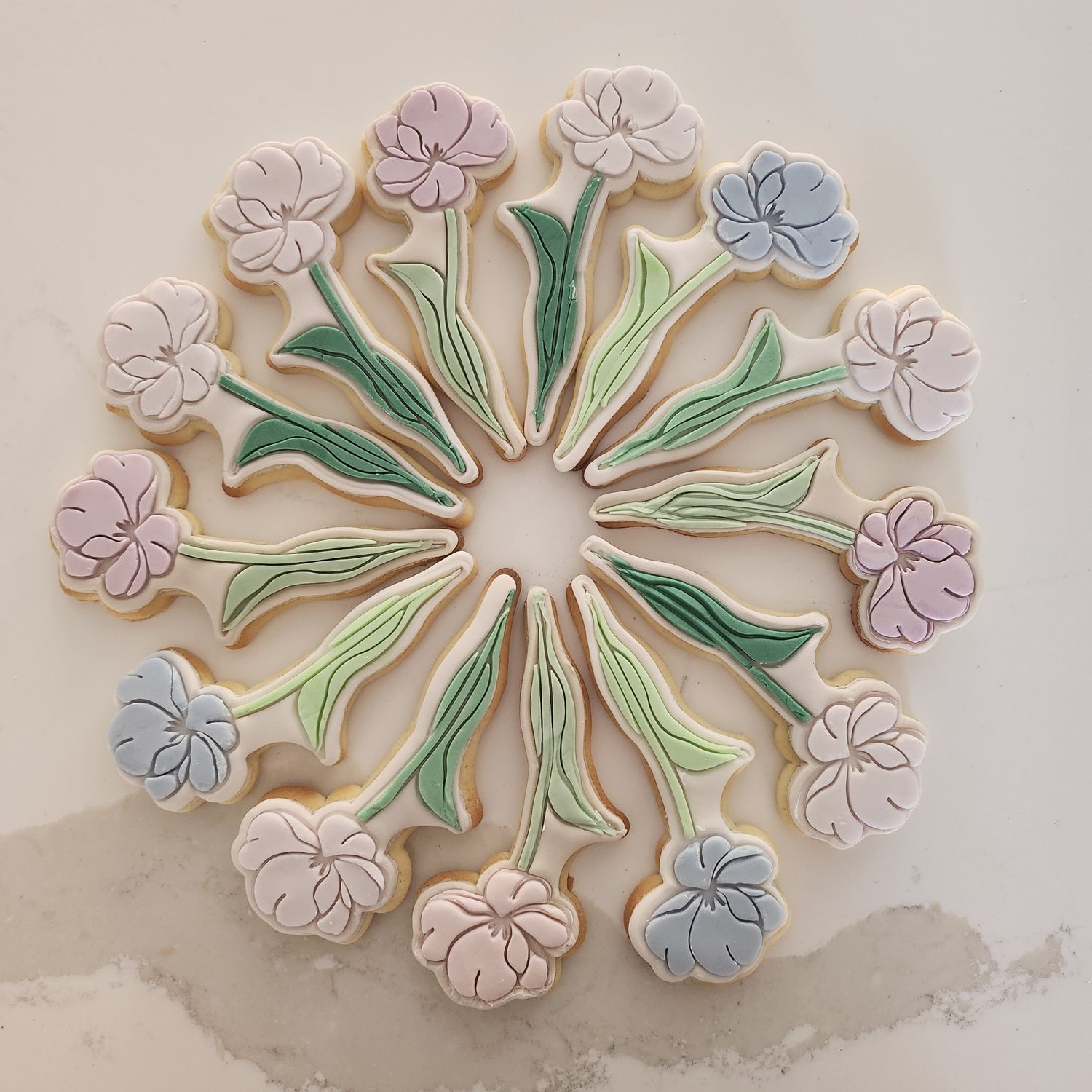 Tulip cookie