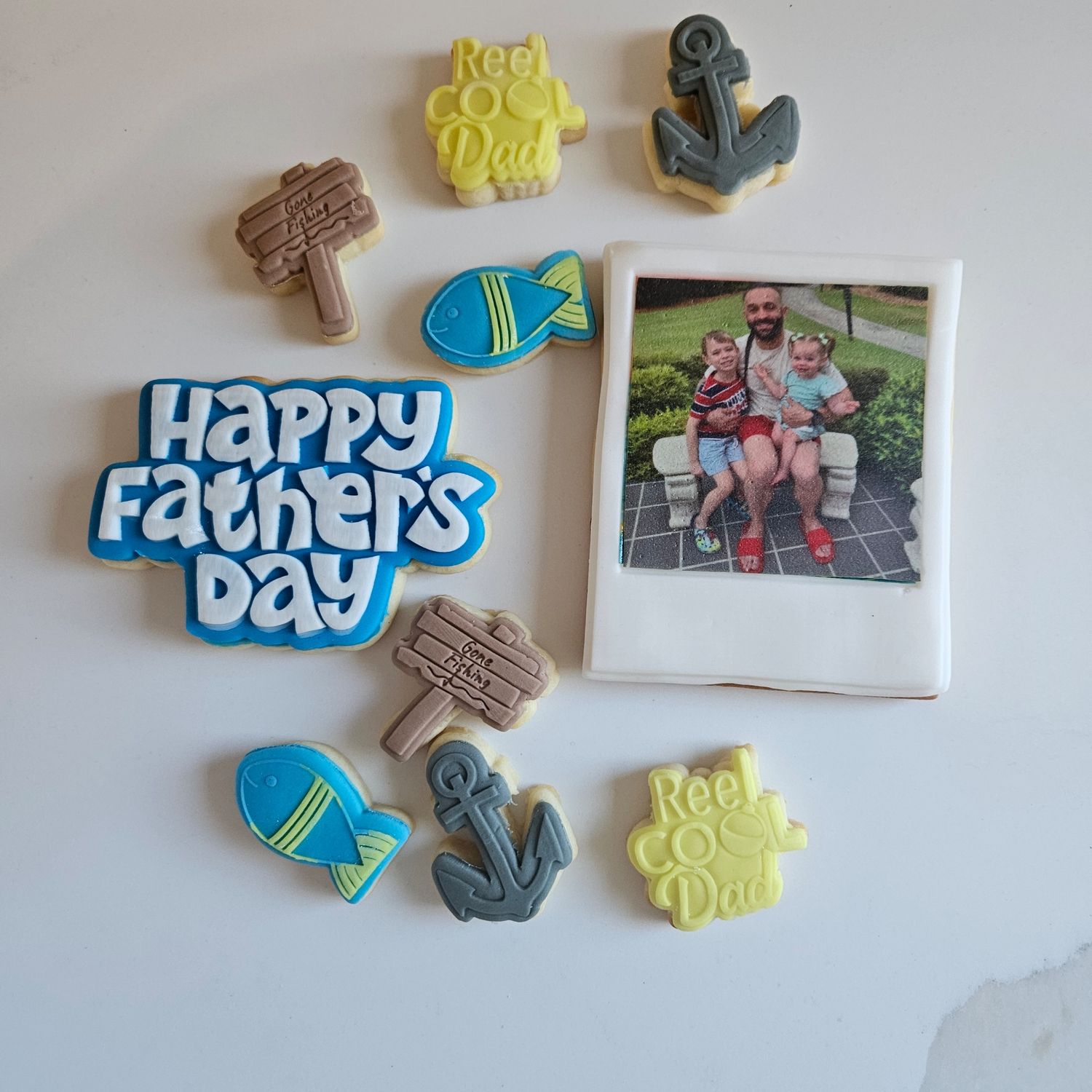 Fathers Day- Fishing polaroid
