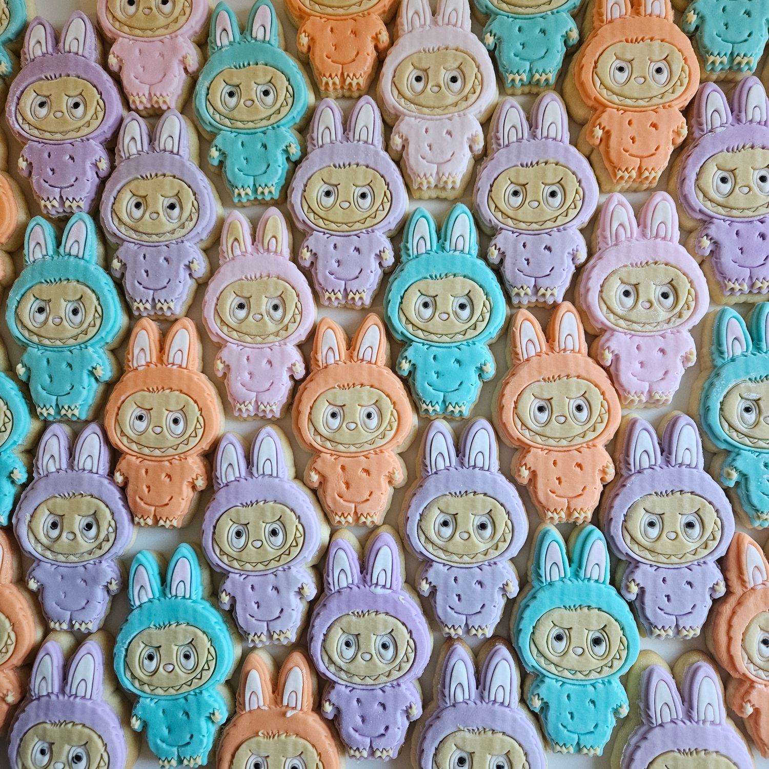 Labubu inspired cookies