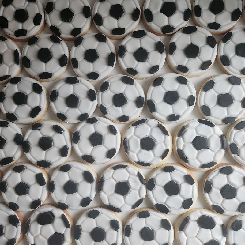 Soccer Ball Cookie