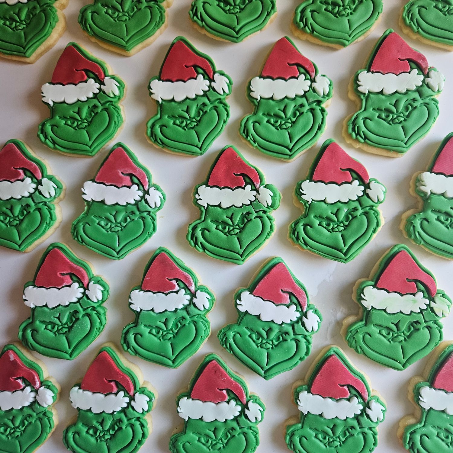 Grinch cookie