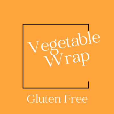 Veg Wrap Gluten Free: No Fruit Salad