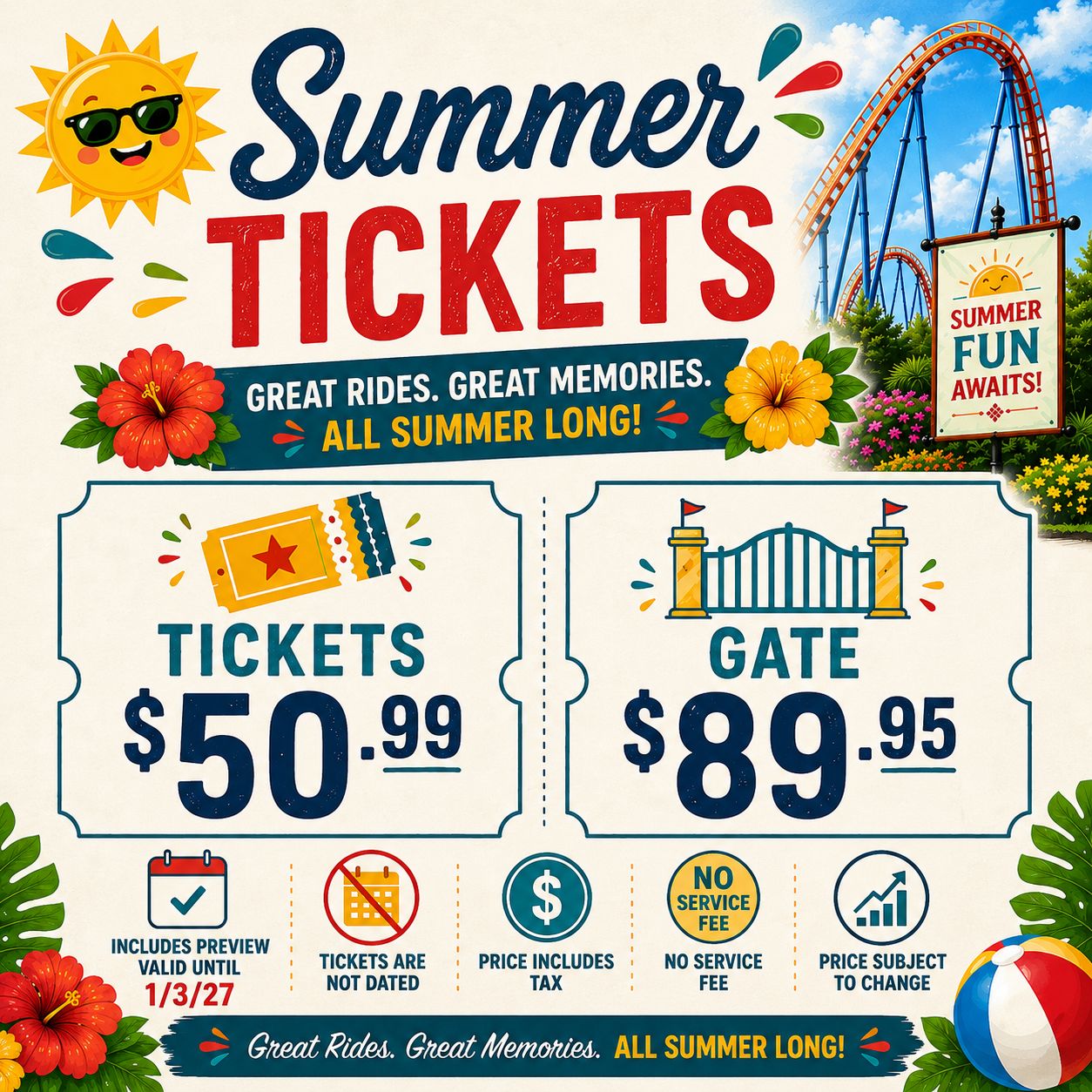 Summer Tickets