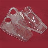 Dual Hose NACA Duct - Clear