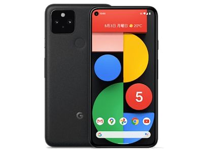  SIMフリー Google Pixel 5 (5G) 128gb Just Black [google][モデル:G5NZ6]