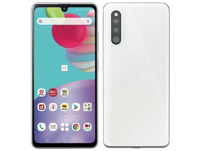  docomo SIMフリー Galaxy A41 SC-41A white ホワイト[Galaxy]
