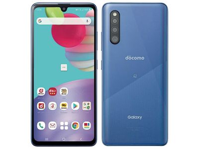  docomo SIMフリー Galaxy A41 SC-41A Blue ブルー  [Galaxy]