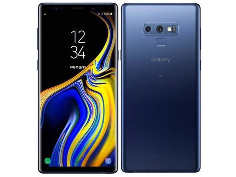  au SIMフリー Galaxy Note9 SCV40 ブルー Ocean blue [サムソン/Samsung][]