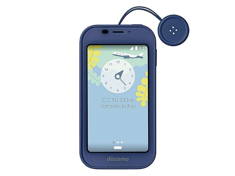 docomo キッズケータイ SH-03M Blue　ブルー [eSIM専用][子ども]