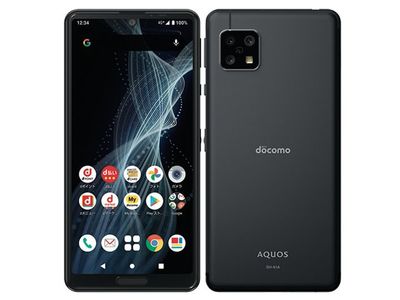 docomo SHARP SIMフリー AQUOS sense4 SH-41A Black ブラック [simfree][スマホ]