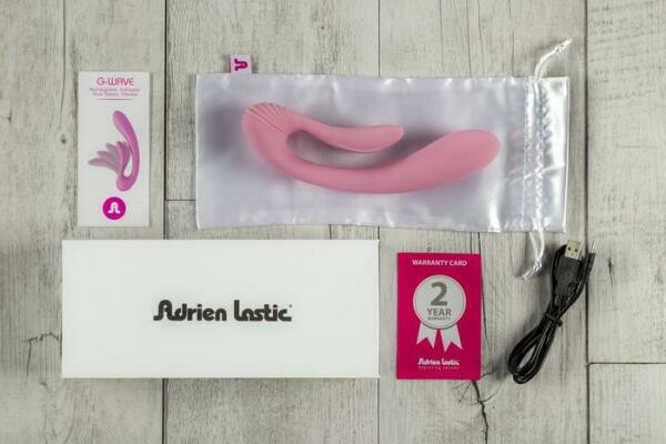 Adrien Lastic G Wave Pink U Shaped Vibrator