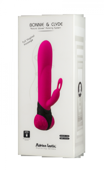 Adrien Lastic Bonnie &amp; Clyde Pink Rabbit Vibrator