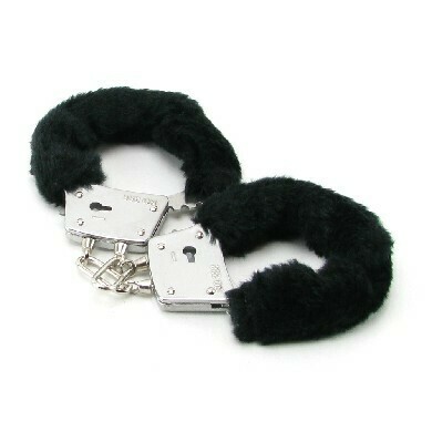 Beginner&amp;#039;s Furry Cuffs - Black