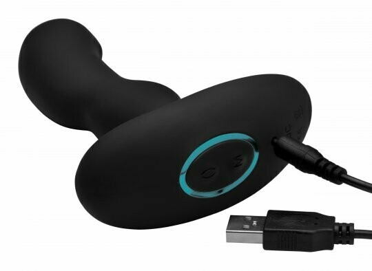 Pro-Digger 7X Silicone Stimulating Beaded P-Spot Vibe