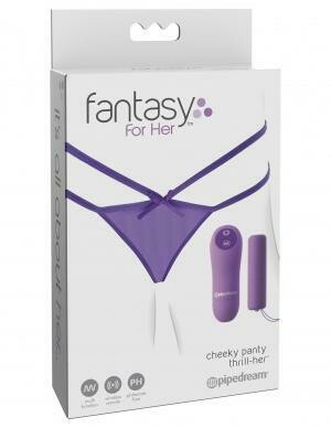 Fantasy For Her Petite Panty Thrill-Her O/S Purple