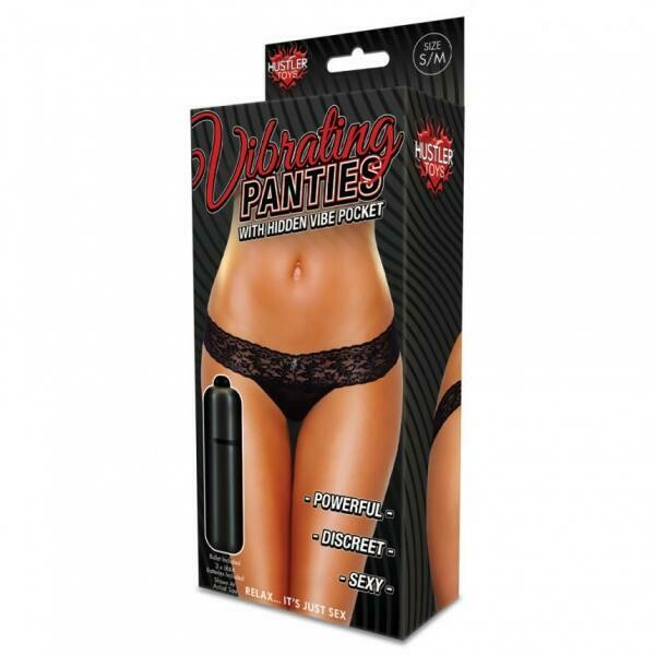 Hustler Vibrating Panties with Hidden Vibe Pocket