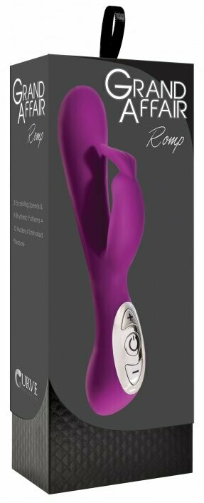 Romp Rabbit Silicone Vibrator - Purple