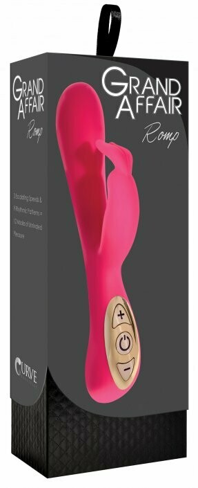 Romp Rabbit Silicone Vibrator - Purple
