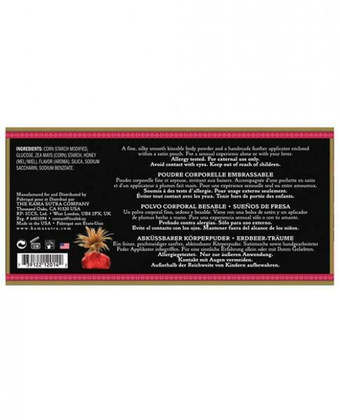 Kama Sutra Honey Dust Strawberry Dreams 6oz