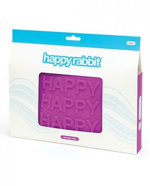 Happy Rabbit Happy Large Purple Silicone Zip Storage Bag