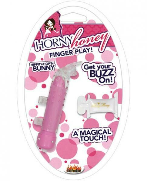 Horny Honey Finger Play Bunny - Magenta