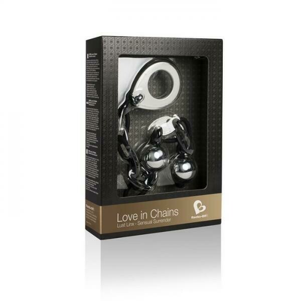 Love In Chains Weighted Steel Balls Black