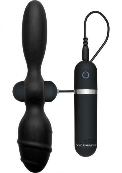 Double Tool Vibrating Butt Plug