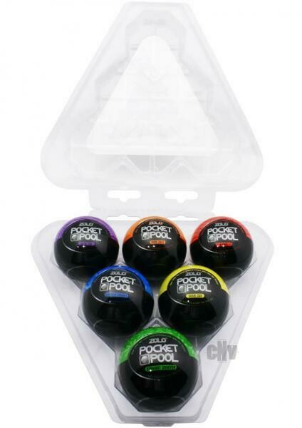 Zolo Pocket Pool 6 Pack Assorted Pleasure Cup-Stimulating Sleeves