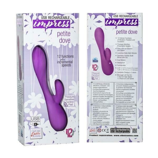 Impress USB Petite Dove Purple Vibrator