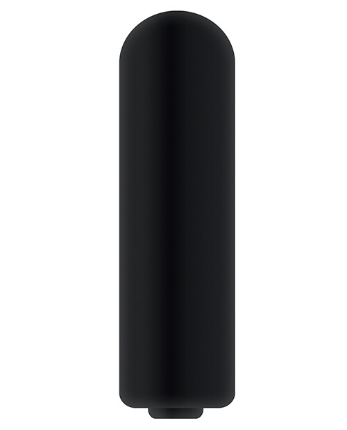 Adam &amp; Eve Cheeky Panty w/Rechargeable Bullet - Black