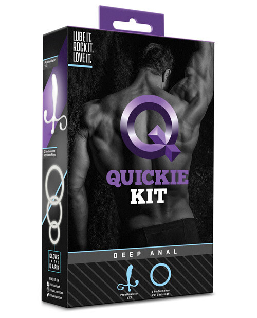 Blush Quickie Kit Deep Anal - White