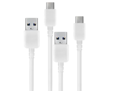 [2pcs] TPE USB Cable USB-A to USB-C