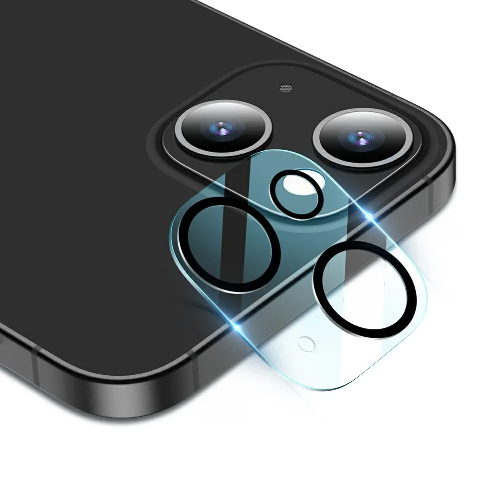 (2 pcs) Tempered glass Iphone camera protector