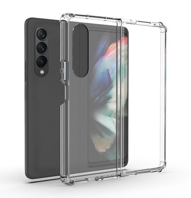 Samsung Fold 2 3 4 5 6 Clear TPU + Acrylic Case