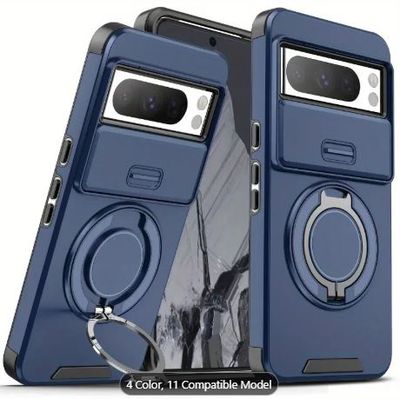 Cam Slide RIng Stand Case for Google Pixel Phones