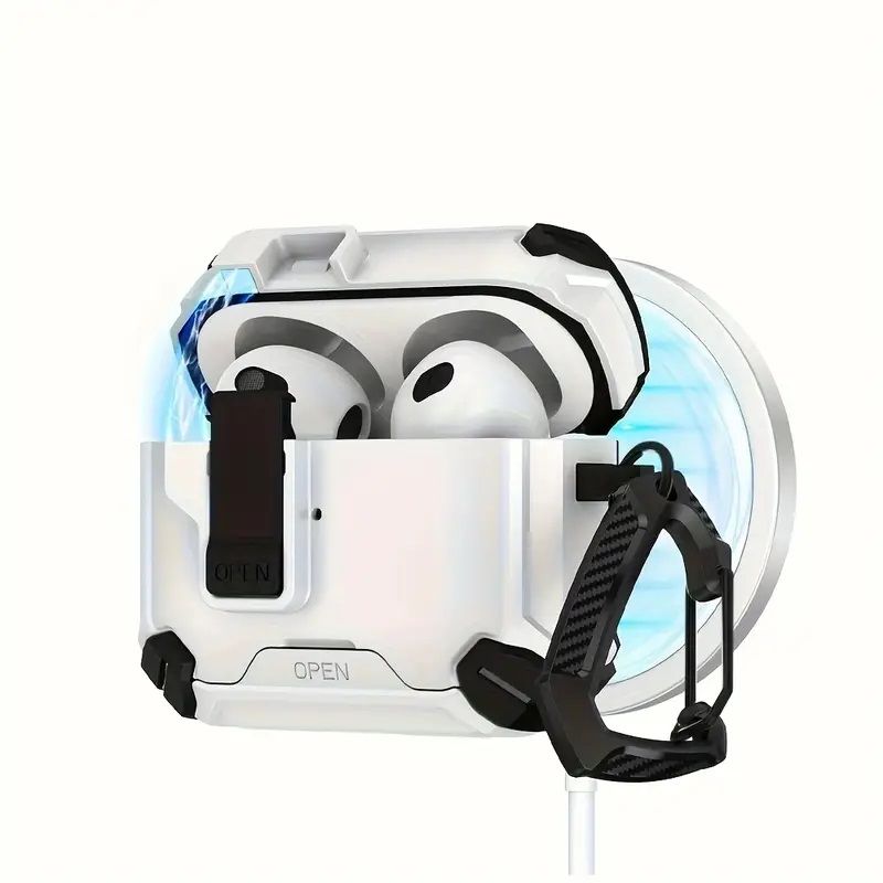 Defender Case for Airpods, Magnetic / Safety Lock
