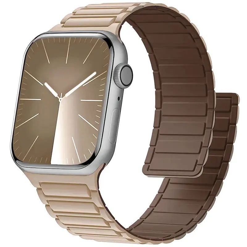 Apple Watch Bands Flexible Silicone Magnetic Straps