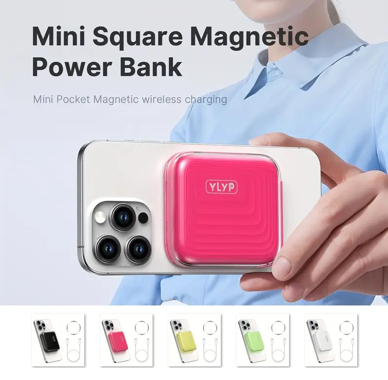 5000mAH Magnetic Wireless Power Bank External Battery