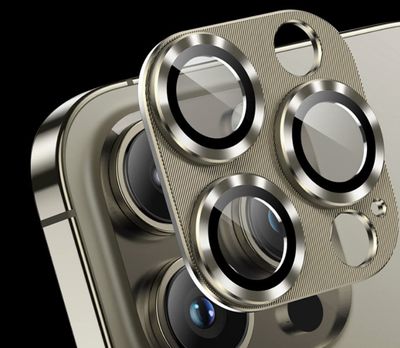 Metal + Glass phone camera protector Metal + Glass phone camera protector