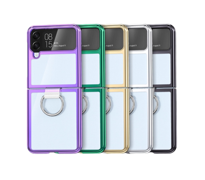 Chrome Ring Case for Samsung Flip Phones