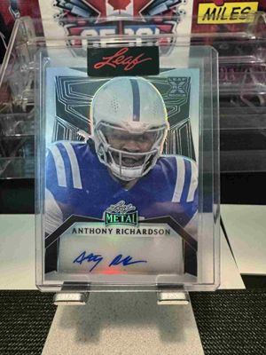 2023 Leaf Metal Anthony Richardson Auto /3