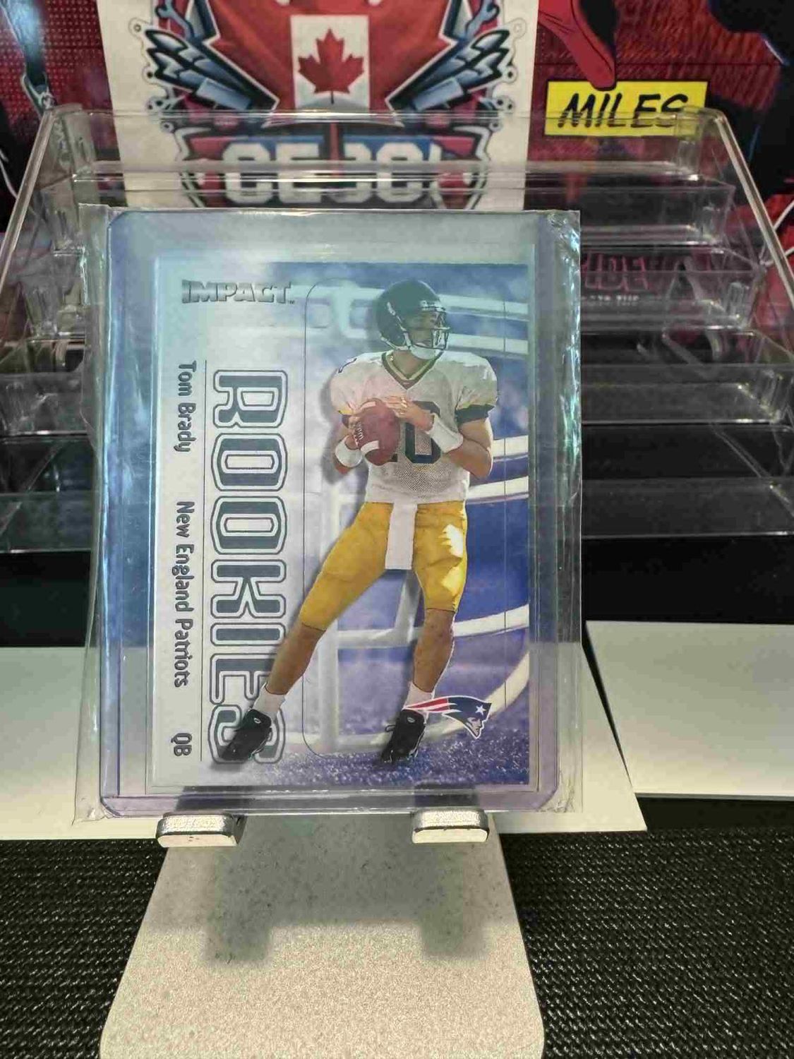 2000 Fleer Tom Brady Impact Rookies #27
