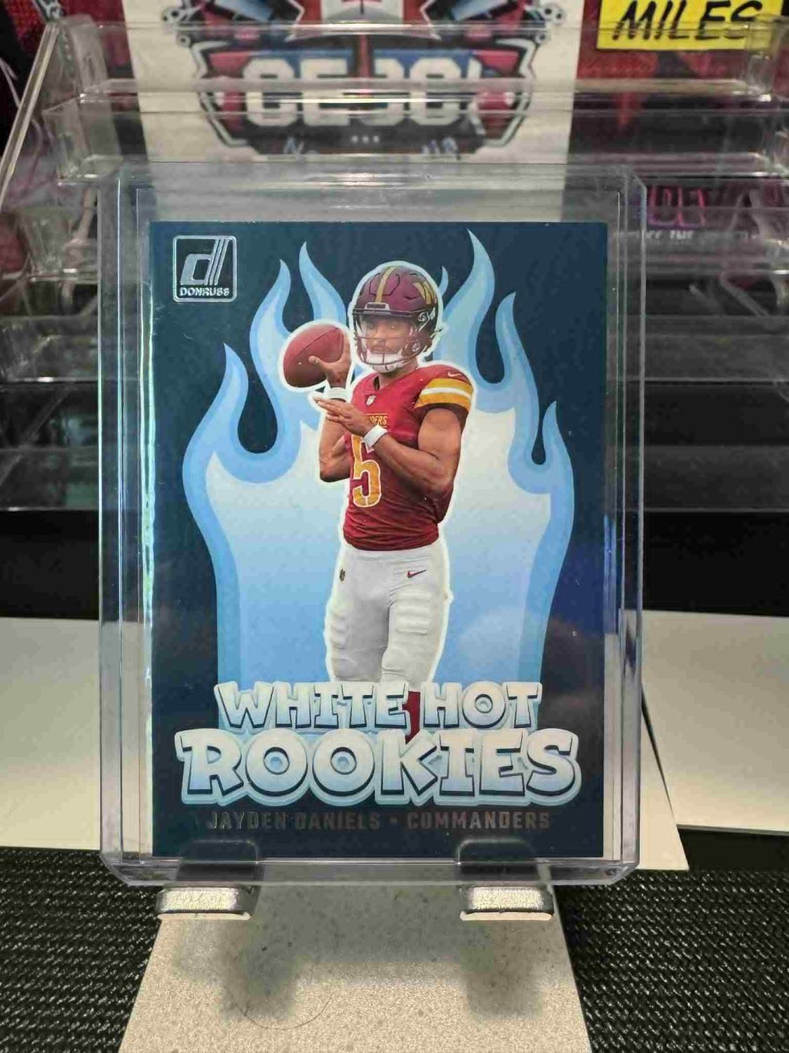 2024 Donruss Jayden Daniels White Hot Rookie #WH8
