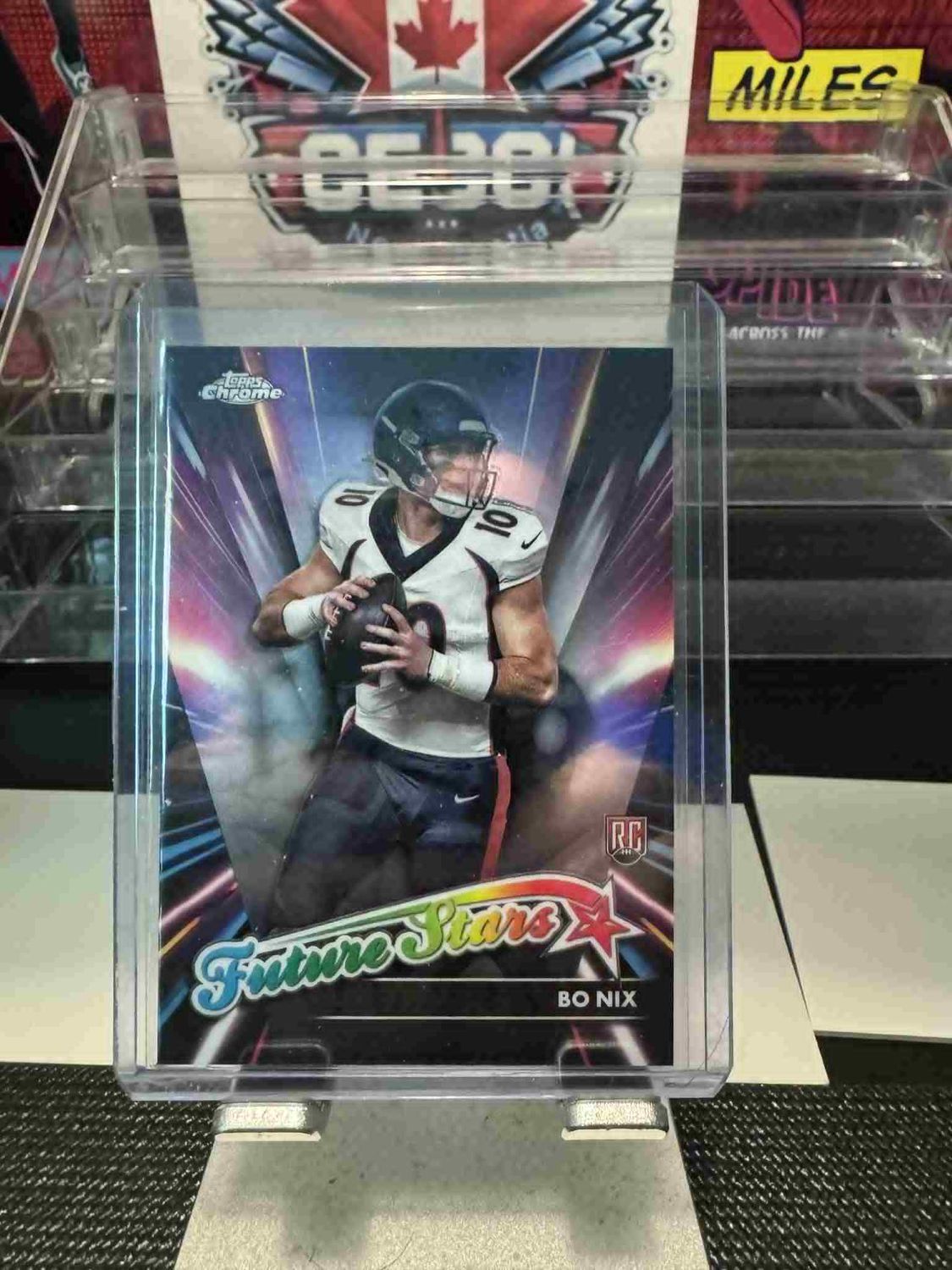 2024 Topps Chrome Bo Nix Futures Stars #FS-4