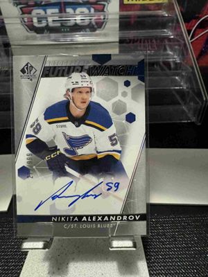 2023 SP Authentic Nikita Alexandrov Future Watch Auto /999 #174