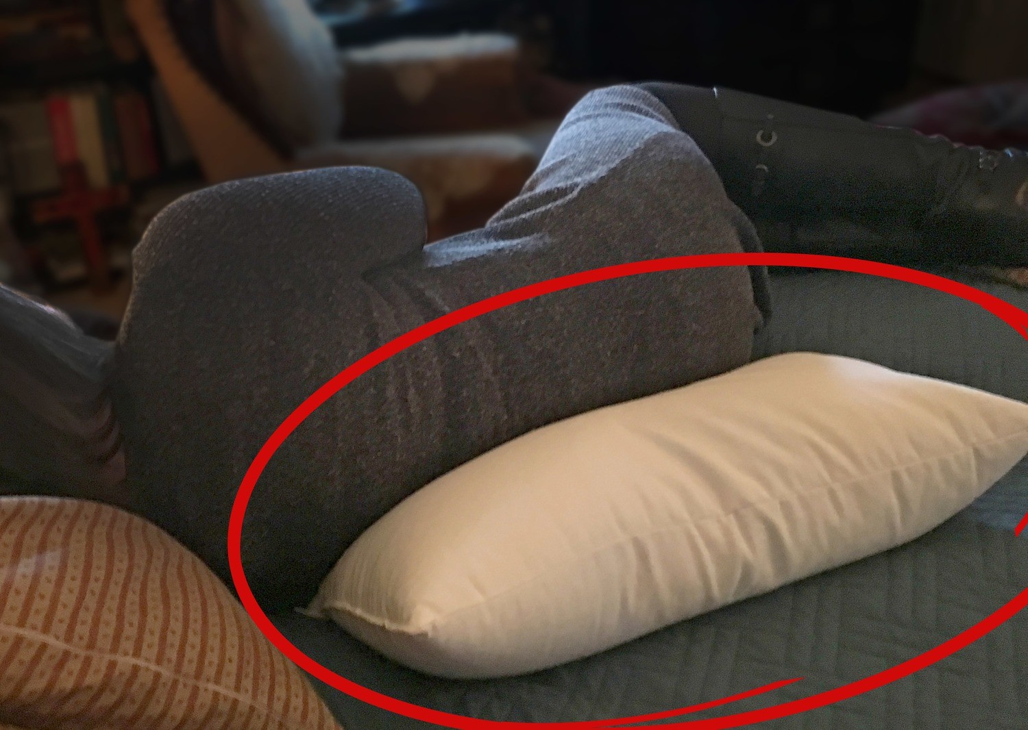 FULLBACK — Buckwheat Therapy Body Pillow