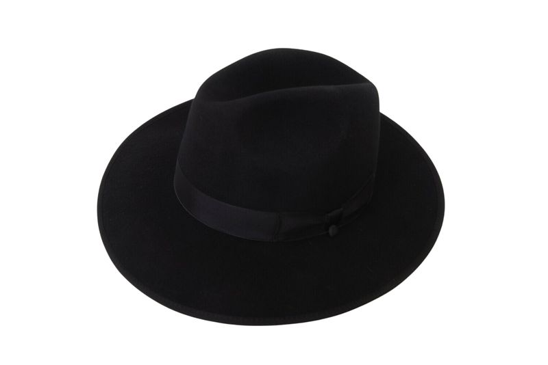 Black rimmed snap brim hat - 2 for 80! FREE SHIPPING!