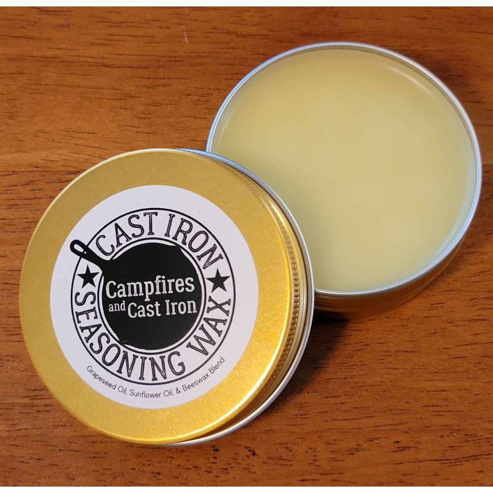 Cast Iron Seasoning and Maintenance Wax – Gold Tin
