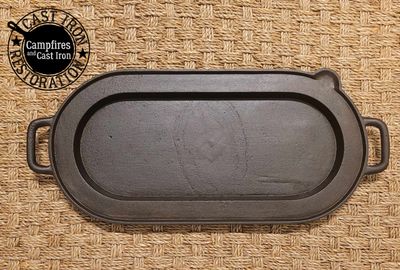 1800s Gatemarked #6 Griddle w/Pour Spout