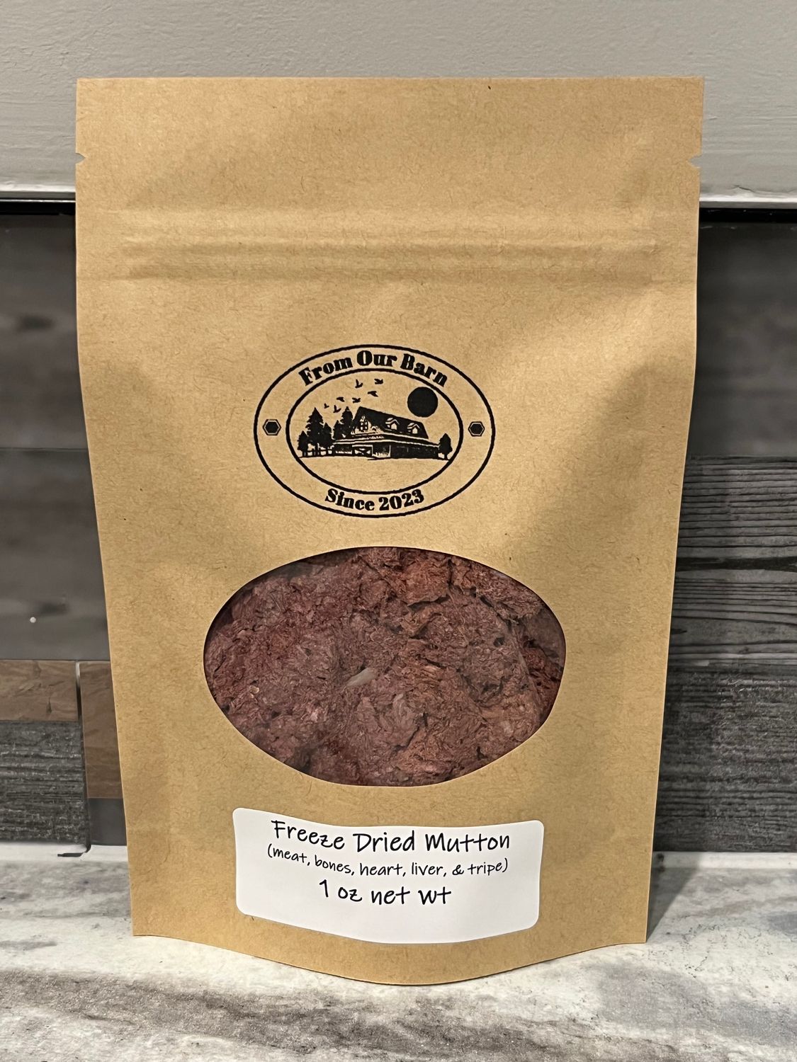 Freeze Dried Muskrat